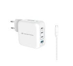 Conceptronic ALTHEA18W Caricabatterie per dispositivi mobili Universale Bianco AC Ricarica rapida Interno