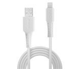 Lindy Câble USB Type A vers Lightning, Blanc, 0.5m