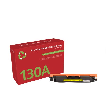 Toner rigenerato Everyday™ di Xerox Giallo compatibile con HP 130A (CF352A), Capacità standard