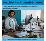 HP STORE 3PL clavier Souris incluse Bureau RF sans fil + Bluetooth Noir