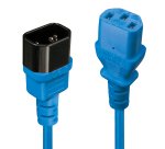 Lindy Rallonge secteur C14 vers C13, bleu, 2m