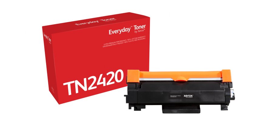Toner Mono Everyday™ de Xerox compatible avec Brother TN2420, Grande capacité