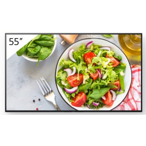 Sony FW-55BZ35L Écran d'affichage dynamique Écran plat de signalisation numérique 139,7 cm (55") LCD Wifi 550 cd/m² 4K Ultra HD Noir Android 24/7