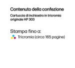 HP Cartuccia di inchiostro in tricromia originale 303