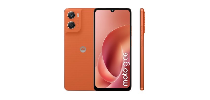 Motorola moto g06 17.5 cm (6.88") Dual SIM Android 15 4G USB Type-C 4 GB 256 GB 5200 mAh Orange