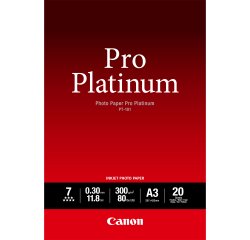 Canon Photo Paper Pro Platinum - fotopapier - 20 vel(len) - A3 - 300 g/m²