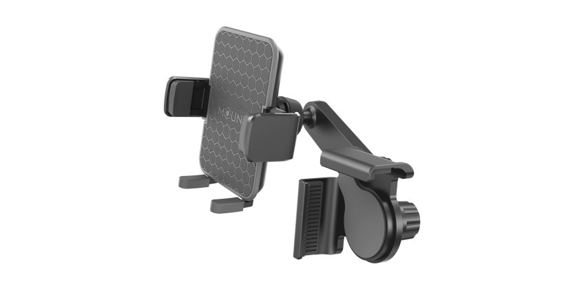Celly MOUNTVENTPLUST supporto per personal communication Supporto passivo Telefono cellulare/smartphone Nero