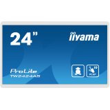 iiyama TW2424AS-W1 Écran d'affichage dynamique Écran plat de signalisation numérique 60,5 cm (23.8") Wifi 250 cd/m² 4K Ultra HD Noir Écran tactile Intégré dans le processeur Android 24/7