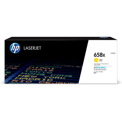 W2002X HP CLJM751 Toner YellowLOW High Capacity  HP658X 28.000Pages High Capacity