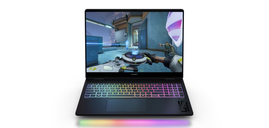 HP OMEN MAX Gaming Laptop 16-ak0019nf Copilot+ PC AMD Ryzen AI 9 375 Ordinateur portable 40,6 cm (16") WQXGA 32 Go DDR5-SDRAM NVIDIA GeForce RTX 5070 Ti Wi-Fi 7 (802.11be) Windows 11 Home Noir