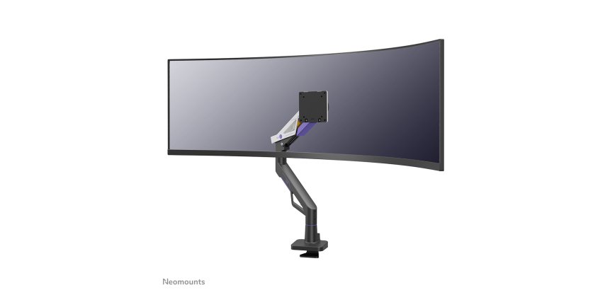 Neomounts DS70-256BL1 Gaming monitor arm 24-57" - gas spring - Topfix - 180°-stop