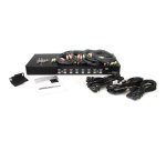 StarTech.com Commutateur USB VGA KVM 8 ports à montage sur rack avec audio (câbles audio inclus)