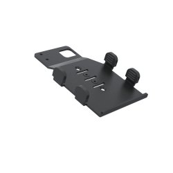 Ergonomic Solutions SpacePole Payment STR701-MN accessoire de système de paiement en point de vente Plaque POS Noir Métal