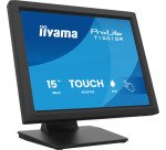 iiyama ProLite T1531SR-B2S Flachbildschirm für PC 38,1 cm (15") 1024 x 768 Pixel XGA Touchscreen Tischplatte Schwarz