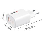 Verbatim 32353 chargeur d'appareils mobiles Universel Blanc Secteur Charge rapide Intérieure