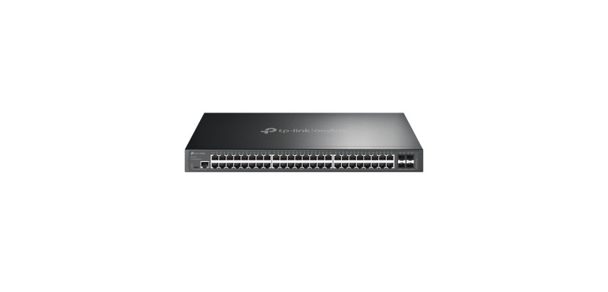 TP-Link Omada SG3452X commutateur réseau Géré L2+ Gigabit Ethernet (10/100/1000) 1U Noir