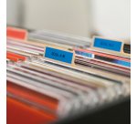 DYMO D1 etiquetas auténticas | impresión negra sobre fondo azul | 9 mm × 7 m | etiquetas autoadhesivas para etiquetadoras LabelManager