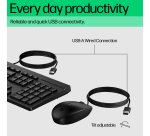 HP 225 Wired Mouse and Keyboard Combo