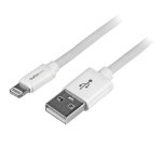 StarTech.com Câble Apple Lightning vers USB pour iPhone, iPod, iPad - 2 m Blanc