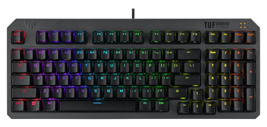 ASUS TUF Gaming K3 Gen II keyboard USB QWERTY Italian Black
