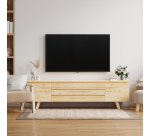 TooQ LP1080F-B soporte para TV 2,03 m (80") Negro