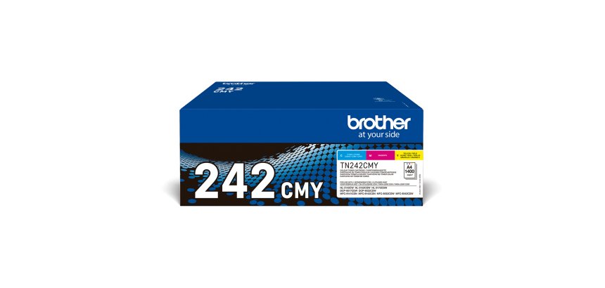 Brother TN-242CMY Toner Cartridge 1 piece(s) Original Cyan, Magenta, Yellow
