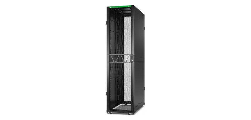 APC Rack Netshelter SX Server, 2e génération, 48U, 2 258H x 600L x 1 200D mm, avec panneaux latéraux, noir