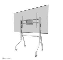 Neomounts FL50-525WH1 Support au sol mobile pour écran 55-86" - installation rapide - TÜV