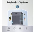 Ugreen DH4300 Plus NAS Mini Tower 8 Go LPPDDR4X UGOS Pro Gris