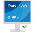 iiyama ProLite B1980S-W1 écran plat de PC 48,3 cm (19") 1280 x 1024 pixels SVGA LED Blanc