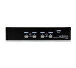 StarTech.com Switch KVM USB 4 porte, montabile a rack 1U, con OSD