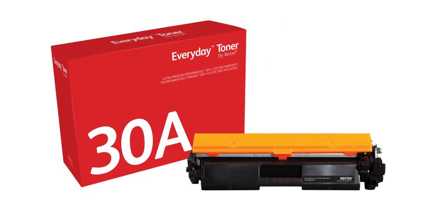 Toner Everyday™ Noir de Xerox compatible avec HP 30A (CF230A), Capacité standard