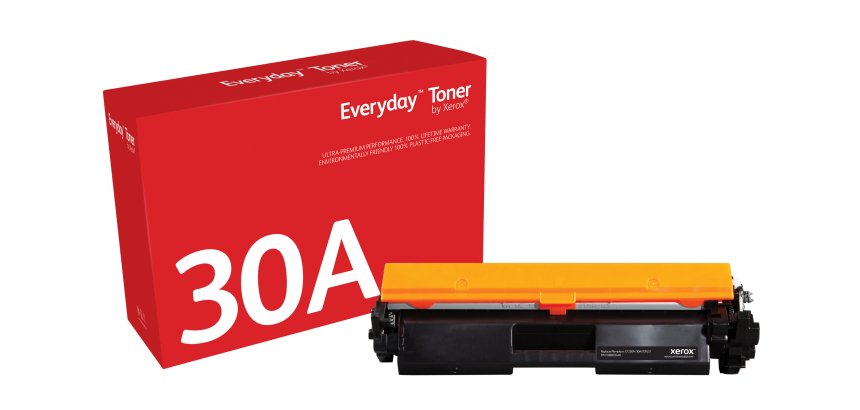 Toner Everyday™ Noir de Xerox compatible avec HP 30A (CF230A), Capacité standard