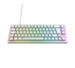 CHERRY K5V2 Compact clavier Gaming USB AZERTY Français Blanc