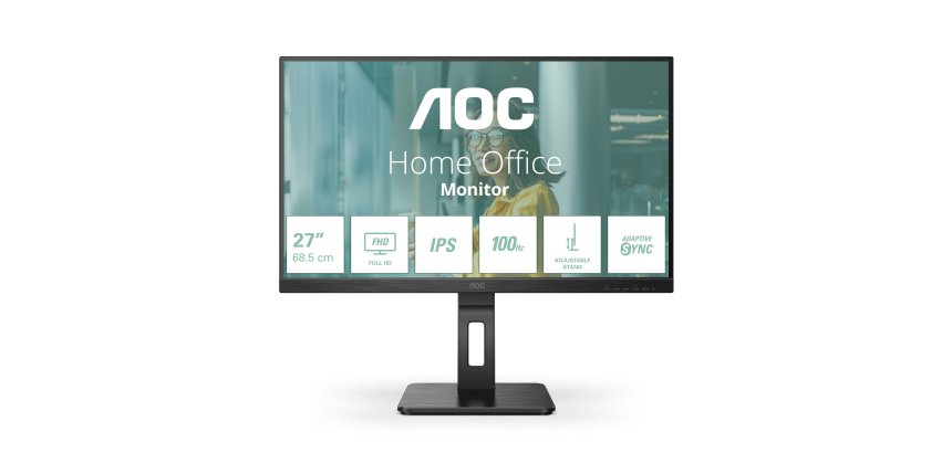AOC P2 27P2Q écran plat de PC 68,6 cm (27") 1920 x 1080 pixels Full HD LED Noir