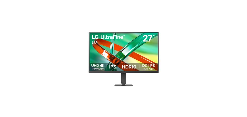 LG 27U711B-B flat PC screen 68.6 cm (27") 3840 x 2160 pixels 4K Ultra HD LCD Black