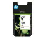 HP 301 2er-Pack Schwarz/Cyan/Magenta/Gelb Original Druckerpatronen