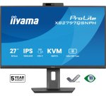 iiyama ProLite XB2797QSNPH-B1 27IN IPS LCD 4MS 2560X1440 350CD/M2 HDMI/DP/USB 2 computer monitor 68,6 cm (27") 2560 x 1440 Pixels Quad HD Zwart