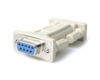 StarTech.com Adaptateur null modem DB9 série RS232 - F/F