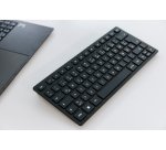 CHERRY KW 9200 MINI teclado USB + RF Wireless + Bluetooth AZERTY en Belga Negro