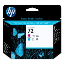 HP 72 tête d'impression cyan et magenta