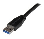 StarTech.com Actieve USB 3.0 (5Gbps) USB-A naar USB-B kabel 10m - USB 3.2 Gen1 5Gbps verlengkabel