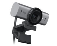 Logitech 960-001530 cámara web 8,5 MP 4096 x 2160 Pixeles USB 3.2 Gen 1 (3.1 Gen 1) Aluminio, Negro