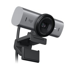 Logitech 960-001530 cámara web 8,5 MP 4096 x 2160 Pixeles USB 3.2 Gen 1 (3.1 Gen 1) Aluminio, Negro