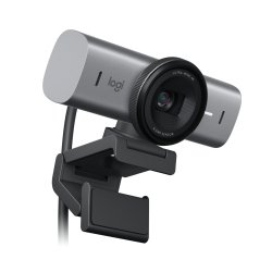 Logitech 960-001530 webcam 8,5 MP 4096 x 2160 pixels USB 3.2 Gen 1 (3.1 Gen 1) Aluminium, Noir