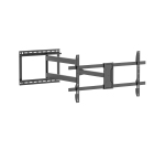 AISENS Soporte Pro Giratorio, Inclinable y Nivelable para Monitor/TV 50kg de 43"-80", Negro