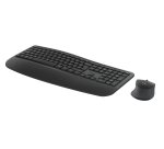 Logitech MK880 Signature Comfort Plus Combo Black (Kit di tastiera e mouse Bluetooth per il massimo comfort tutto il giorno)