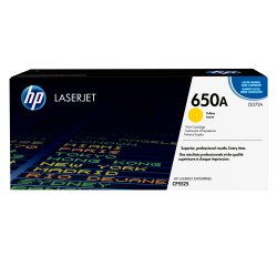 HP 650A - geel - origineel - LaserJet - tonercartridge (CE272A)