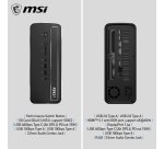 MSI Pro MAX EDGE AI+ 11M R395 FS 128GB 2TB W11PP AMD Ryzen AI Max+ 395 Desktop PC, SFF, Mini Computer, HTPC, (128GB RAM, 2TB SSD, Windows 11 PNGP), upto 126 TOPS/NPU/AMD Radeon 8060S Graphics/LPDDDR5X/USB 4 (40G) Type C/HDMI 2.1/DisplayPort 1.4/2.5G LAN/W