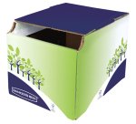 Collecteur fellowes bankers box carton 400x420x550mm
